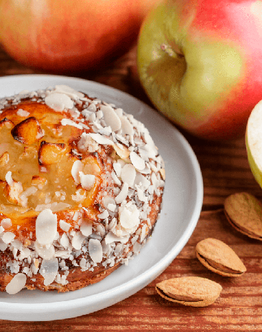 Almond Stuffed Apples