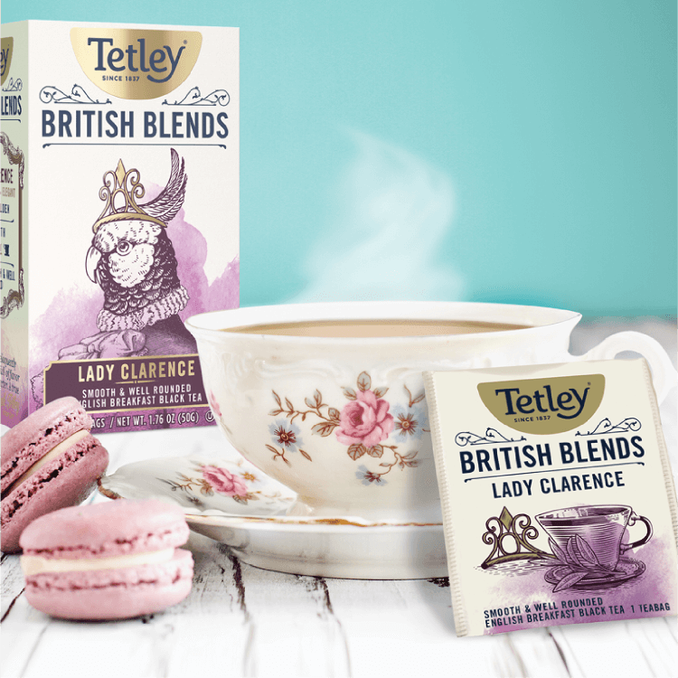 Tetley British Blends Lady Clearance Smooth & Well Rounded Black Tea
