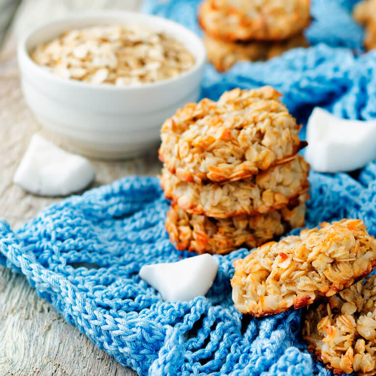 Oatmeal Coconut Cookie Banner - Mobile