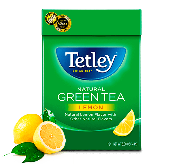 green tea with lemon