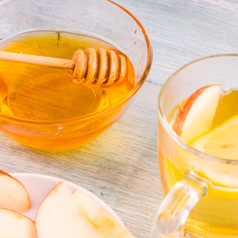 Honey Apple Tea Banner - Mobile
