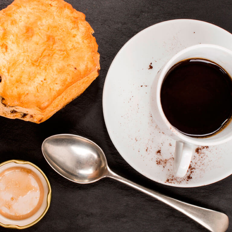 Tea Scones Banner - Mobile